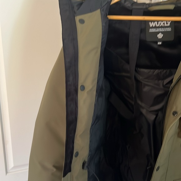 NWT Wuxly Elk Parka Green Size Medium - Picture 10 of 14